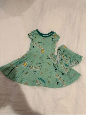 Coco Moon Hawaii Bamboo Dress size 0-6 months